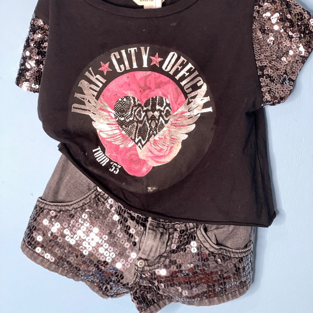 Matching Shirt and shorts